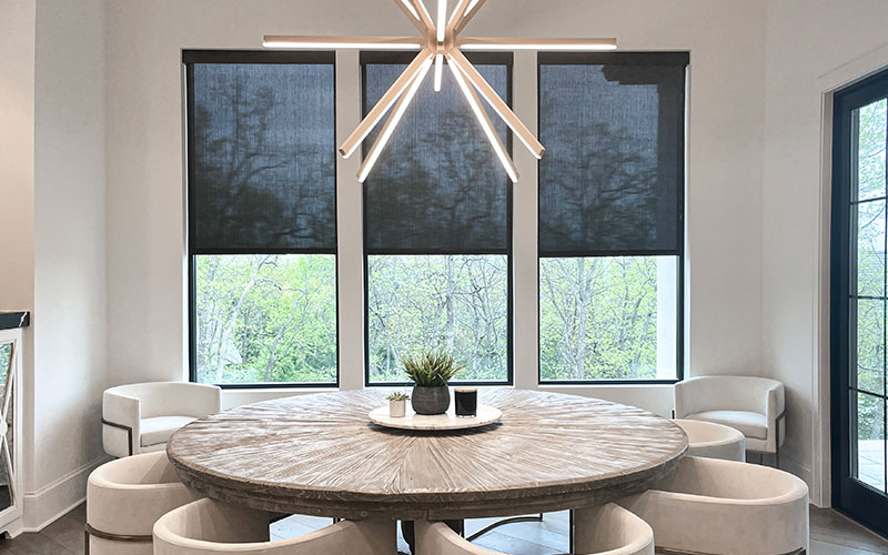 motorized shades photo