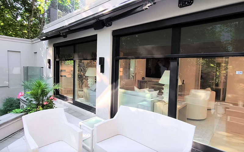 motorized shades photo